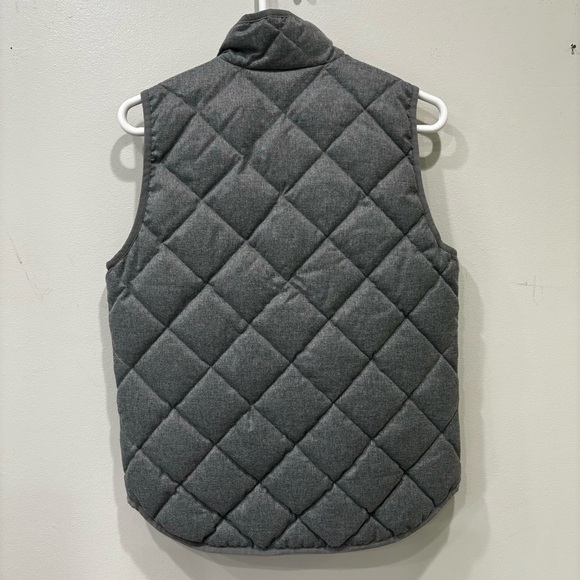 J Crew Quilted Full Zip Vest Jacket Women’s Size Small - Picture 7 of 9